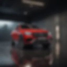 Luxury interior of AMG Jeep showcasing premium materials