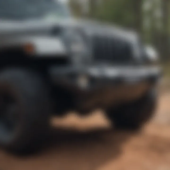 Comparison of various Jeep JK bumper materials
