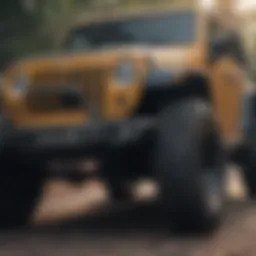 Sleek and durable Jeep JK bumper design