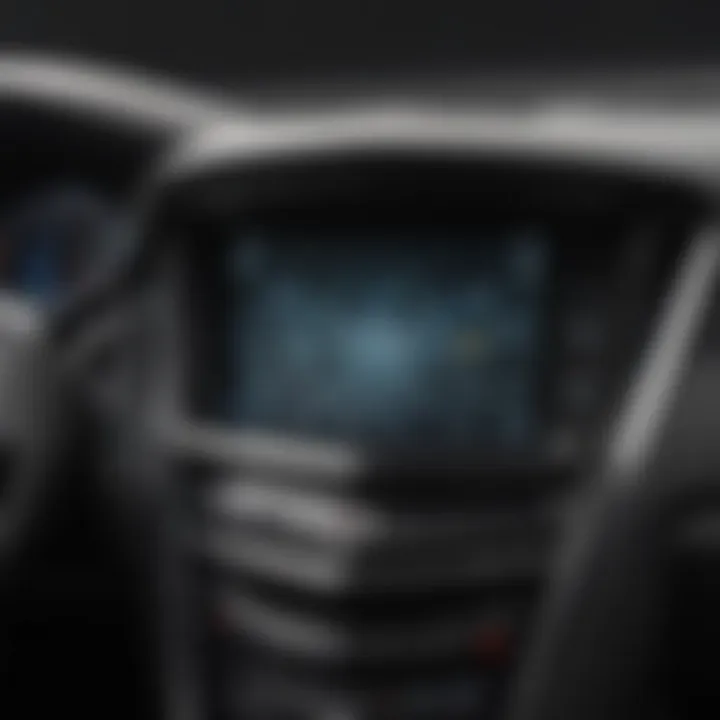 Diagram illustrating the evolution of Cadillac's infotainment technology over the years.