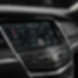 Screenshot of the Cadillac Infotainment System interface showcasing its sleek design and functionality.