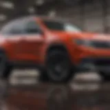 Cherokee Sport showcasing its sleek design