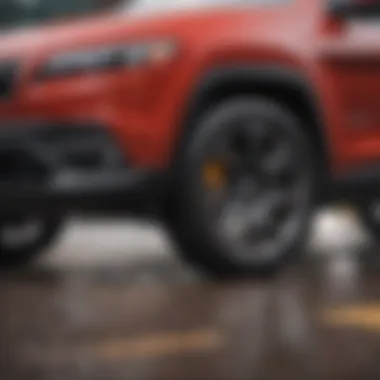 Maintenance Features of the Cherokee Sport Close-up of Cherokee Sport maintenance features
