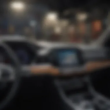 Advanced Technology and Infotainment in the Ford Explorer Ford Explorer dashboard featuring advanced technology and infotainment system