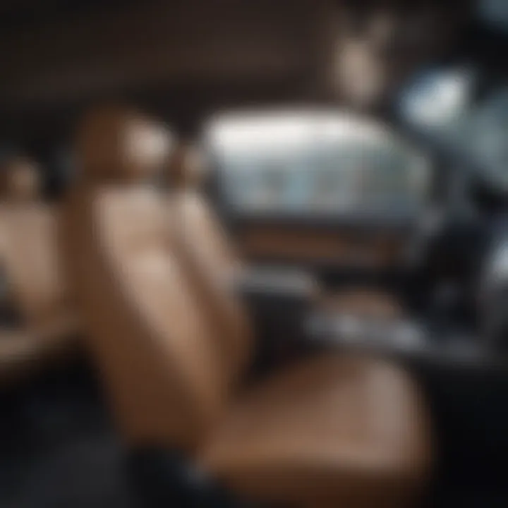 Interior view of the Ford Explorer highlighting its spacious third-row seating