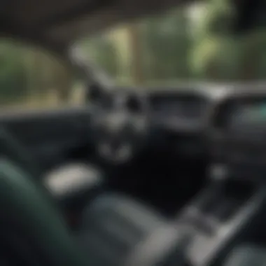 Modern Dashboard and Seating of Chevy Colorado Interior view showcasing the modern dashboard and seating