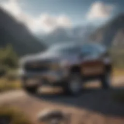 Exterior design of the GM High Country showcasing its rugged elegance