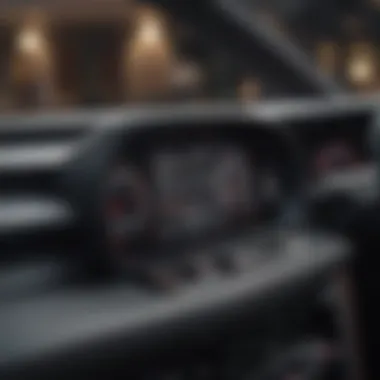Advanced technological dashboard featuring innovative displays in a premium Toyota.