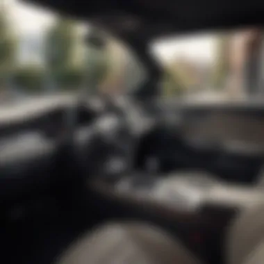 Interior Elegance of Genesis Models Interior details of a Genesis model, illustrating premium materials and craftsmanship.