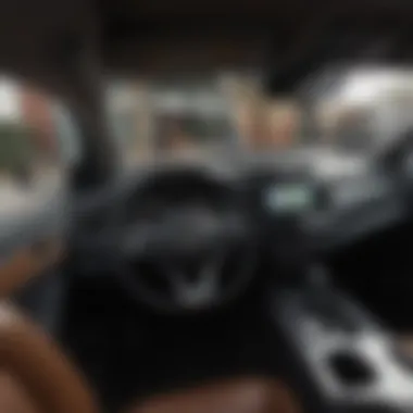 Luxurious Interior Comfort Luxurious interior of the Nissan Rogue emphasizing comfort and technology