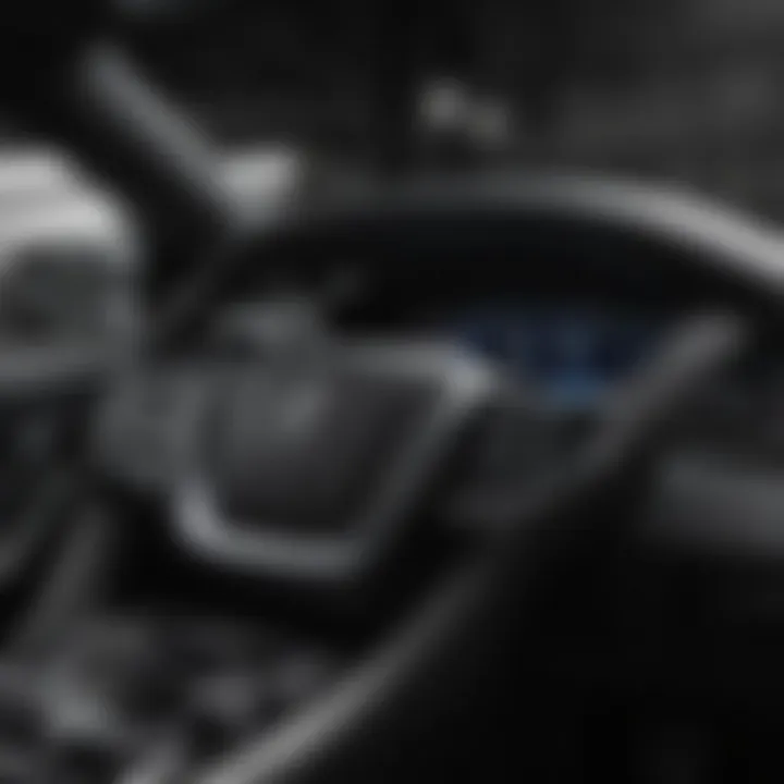 Dashboard of the Rlx Sport Hybrid highlighting advanced technology features
