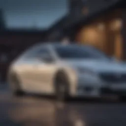 Exterior view of the Rlx Sport Hybrid showcasing its sleek lines