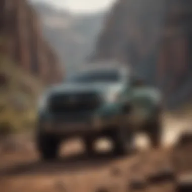 The Titan King Cab in action on a rugged terrain, demonstrating its performance capabilities