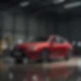 Toyota Camry showcasing four-wheel drive technology