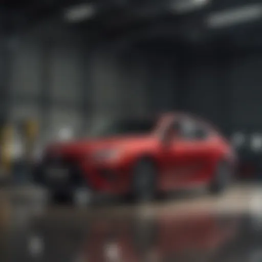 Toyota Camry showcasing four-wheel drive technology