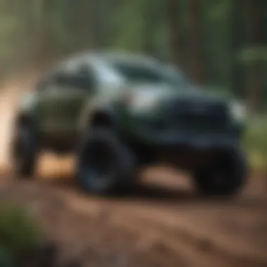 Off-road capabilities to conquer any terrain with Tacoma