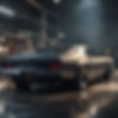 A dynamic automotive event showcasing various top-ranked vehicles and their unique designs