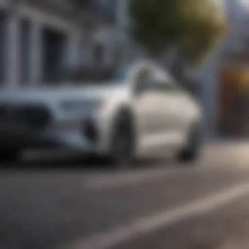 Sleek sedan showcasing modern design and performance