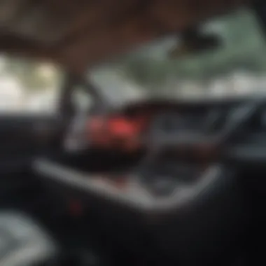 Innovative Storage Solutions in the Highlander's Interior Spacious interior of the Toyota Highlander showcasing innovative storage solutions