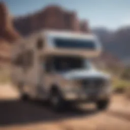 A truck bed converted into a compact RV showcasing its versatile design.