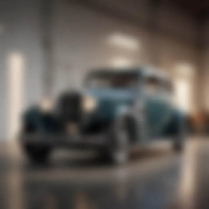 Vintage automobile featuring whitewall portawalls