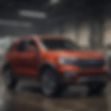 Interactive display of Ford Co-Pilot Assist features