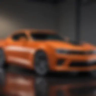 Modern Interior Features of the Four-Door Camaro Interior layout highlighting modern features and spaciousness