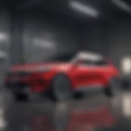 Future electric Kia model showcasing innovative design and technology