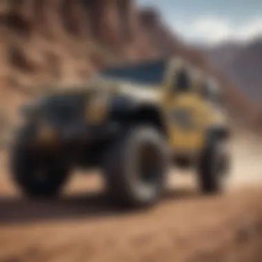 Goodyear Wrangler MTR tire in rugged off-road terrain