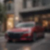 Honda Accord Touring Package exterior showcasing sleek design