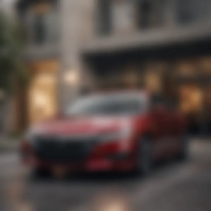Honda Accord Touring Package exterior showcasing sleek design