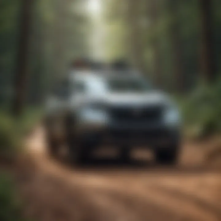 Honda Passport Off-Road Vehicle in Natural Terrain