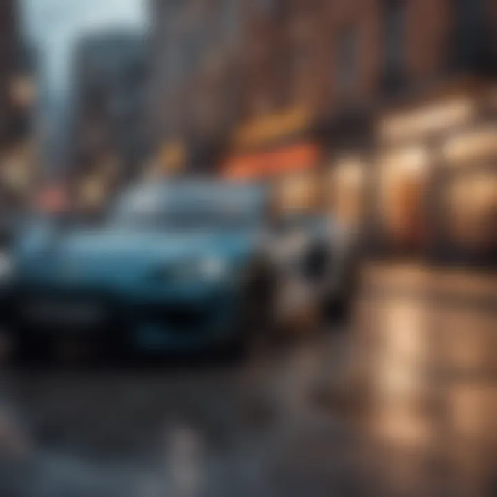 A checklist for evaluating car options with a pen