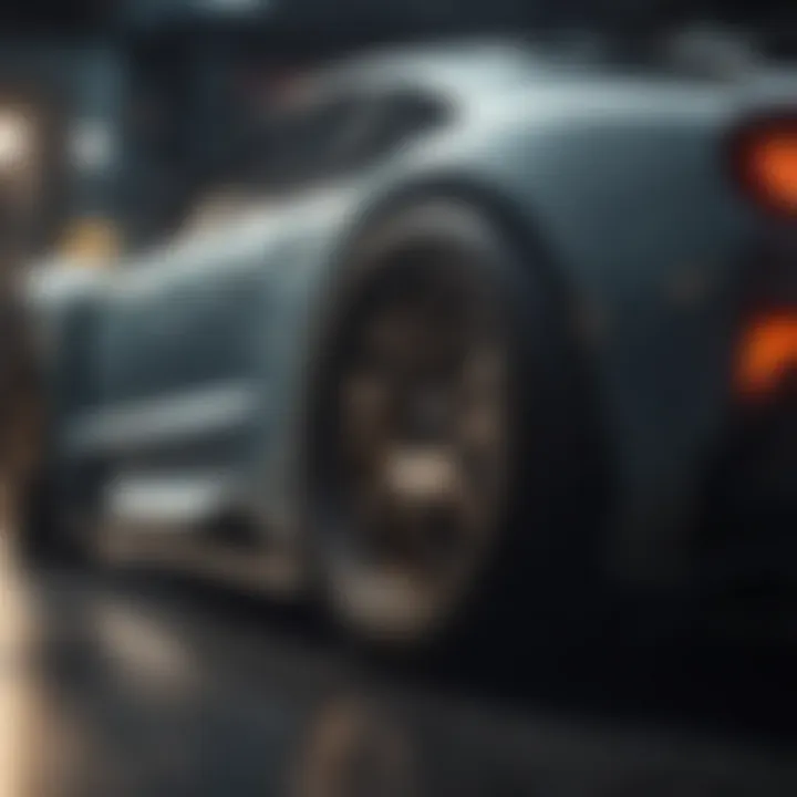 Innovative automotive technology dashboard showcasing advanced systems
