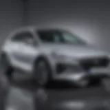 Sleek profile of Hyundai Ioniq All-Wheel Drive showcasing aerodynamic design.