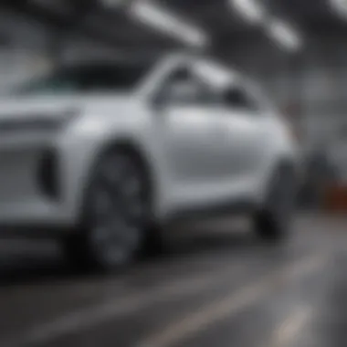 Innovative Electric Powertrain of Hyundai Ioniq All-Wheel Drive Close-up of the Ioniq's electric powertrain, emphasizing its innovative engineering.
