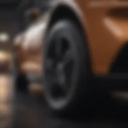 Continental sport tire showcasing advanced tread design