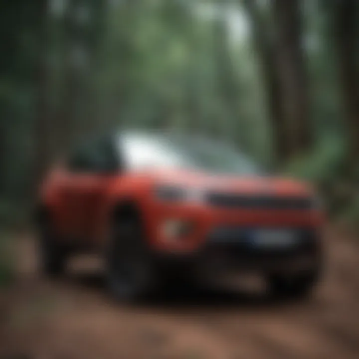 Functional accessories for off-road adventures with Jeep Compass Trailhawk