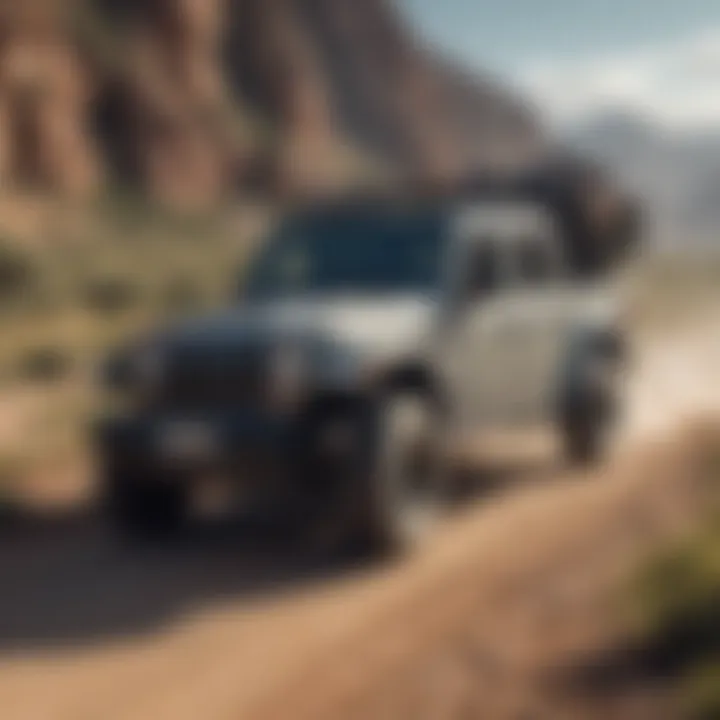 Jeep Gladiator showcasing its robust towing capabilities