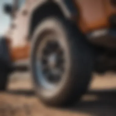 Design Philosophy Behind the Mojave Suspension Diagram illustrating the overall design philosophy of the Jeep Gladiator Mojave suspension system