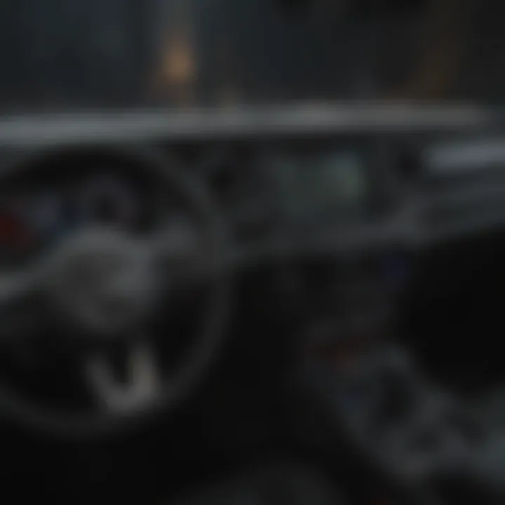 Dashboard of the Jeep Gladiator featuring advanced performance metrics