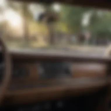 Interior dashboard of Jeep Grand Wagoneer highlighting technology features