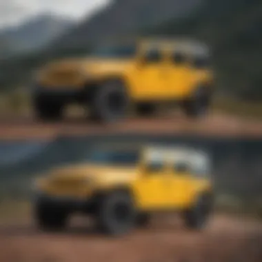 Comparison with Traditional Soft Top Comparison of Jeep Wrangler Power Top and traditional soft top
