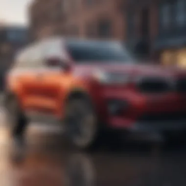 Elegant Design Features of Kia SUVs Stylish design of a new Kia SUV model