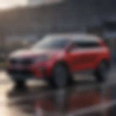 Performance Capabilities of Kia SUVs Kia SUV in a dynamic driving environment