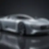 Sleek design of an LCID car showcasing advanced aerodynamics