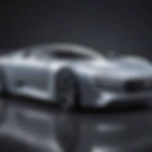 Sleek design of an LCID car showcasing advanced aerodynamics