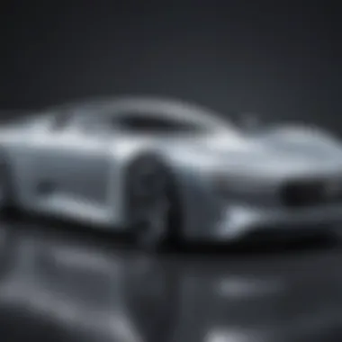 Aerodynamic Elegance of LCID Vehicles Sleek design of an LCID car showcasing advanced aerodynamics