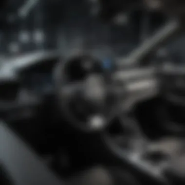 Luxury Within: The Interior of Lexus NX Interior view highlighting the advanced technology and luxurious materials