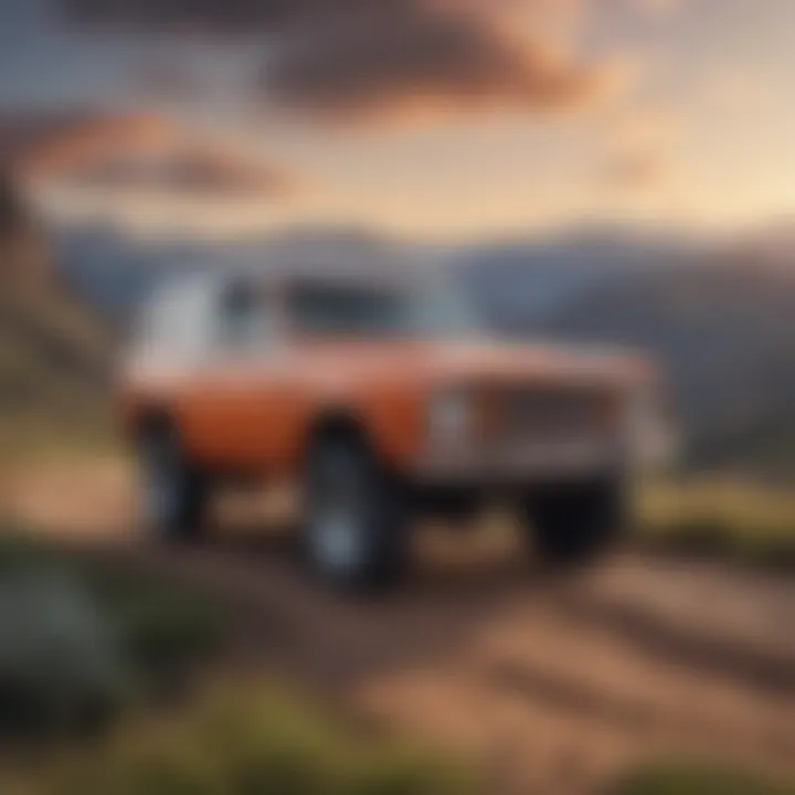 A Maxlider Bronco in an outdoor setting, representing the adventurous lifestyle